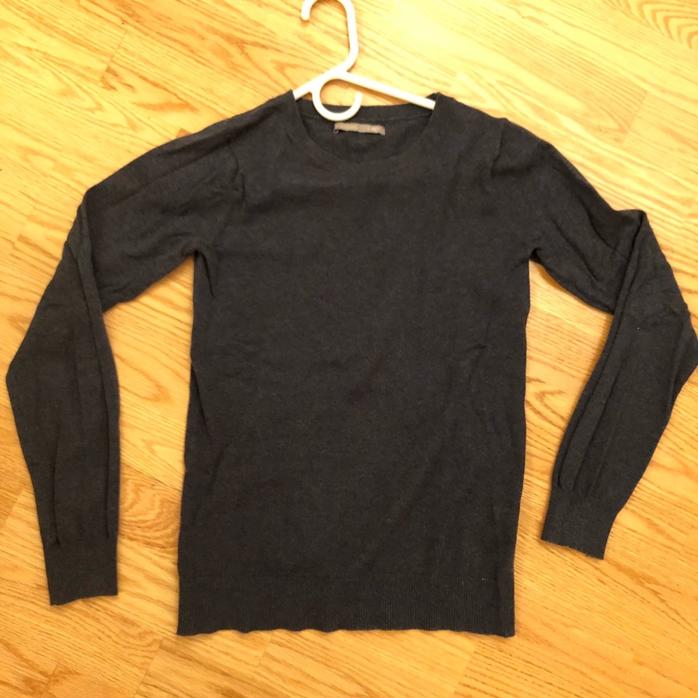 Nordstrom Rubbish grayish-blue round neck sweater